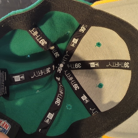 Seattle Seahawks green gold new era NFL hat large/x large football - Picture 10 of 11